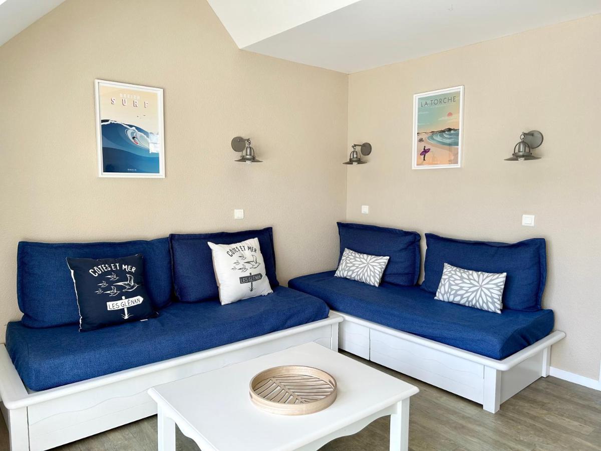 Appartement En Duplex Front De Mer, Cap Coz Fouesnant Exterior photo